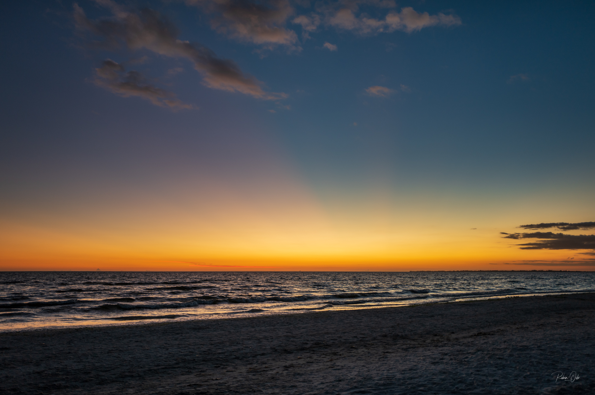 Sonnenuntergang am Golf von Mexico